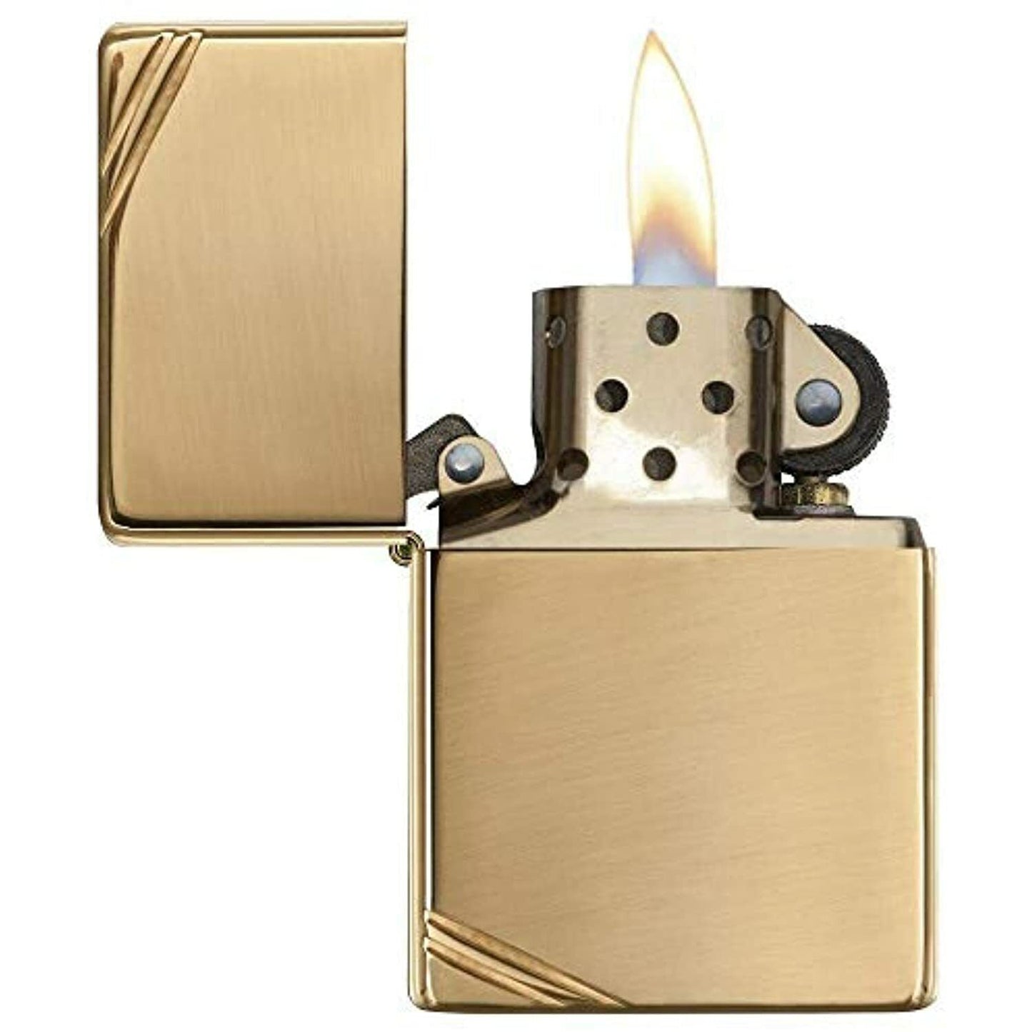 Zippo Lighter Vintage High Polished Brass