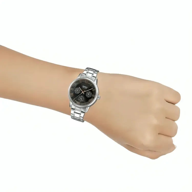 Casio Ladies' Standard Analog Watch LTPE315D-1A